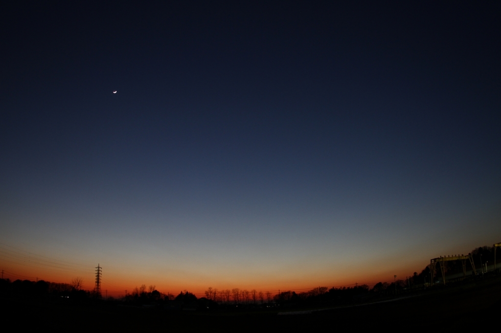 Sunset and The Moon