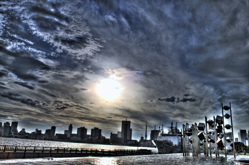 晴海埠頭　HDR