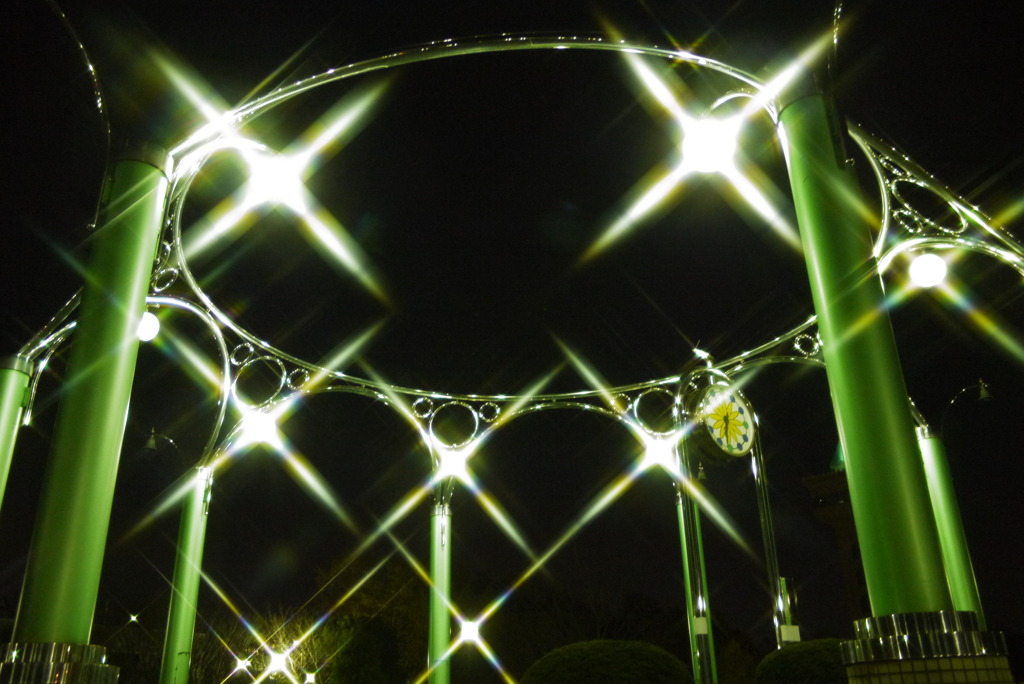 漆黒の中の輝き♪