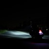 夜のバイク