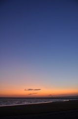 Contrast of the dusk