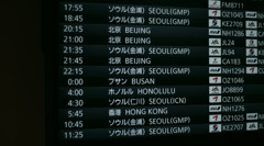 flight schedule