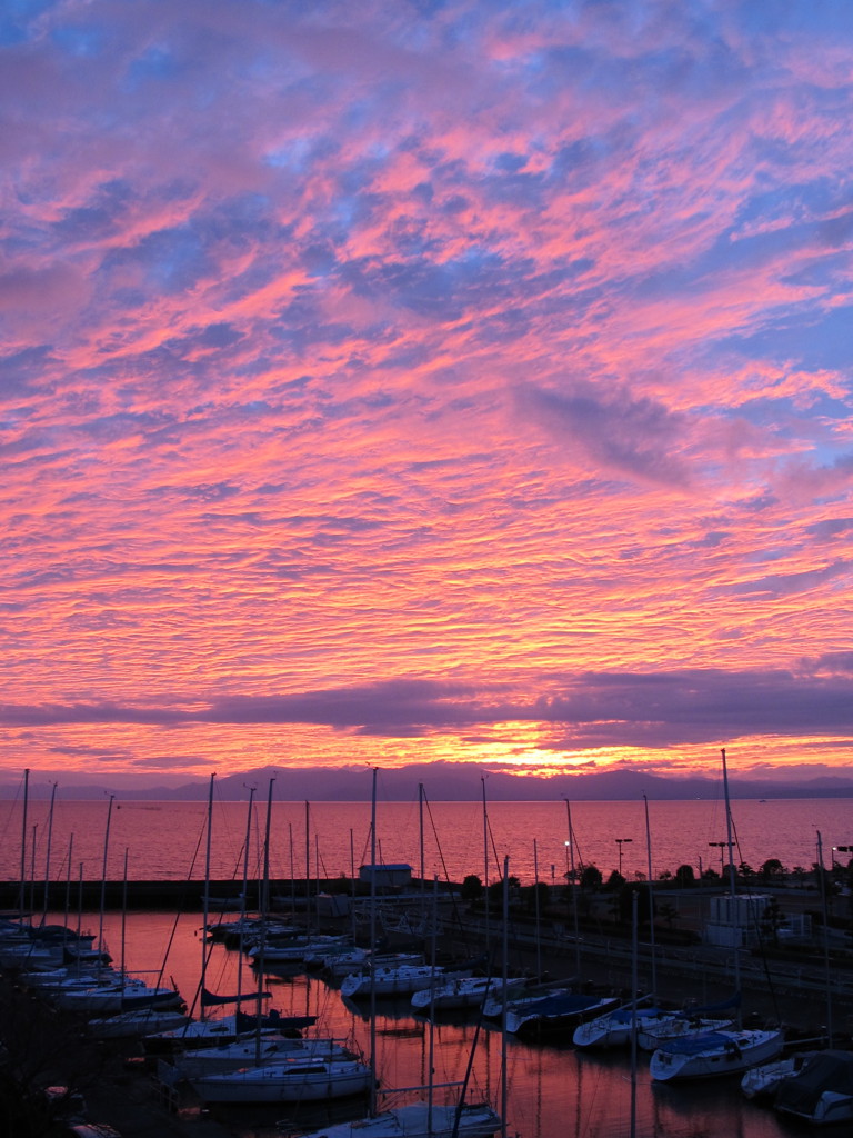湖北の夕日　　パート１