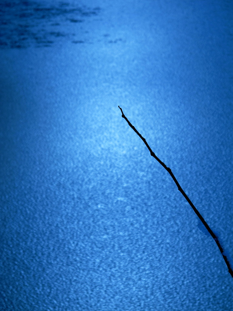 静かな湖面