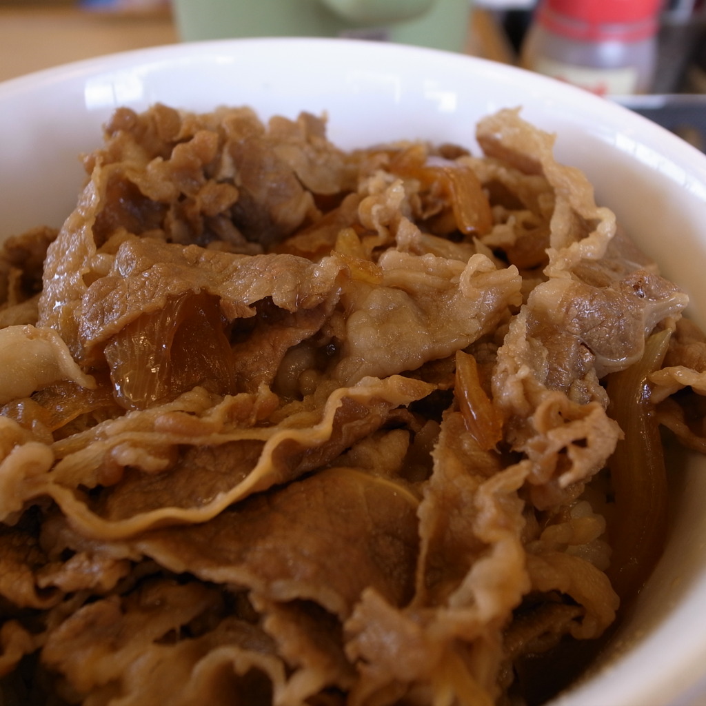松屋の牛丼