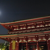 月＠浅草寺