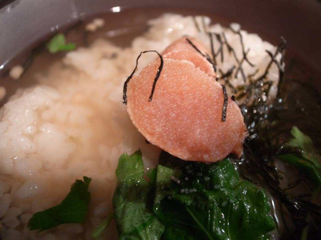 たらこ茶漬け