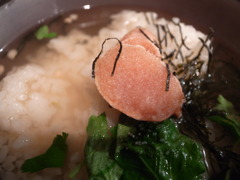 たらこ茶漬け