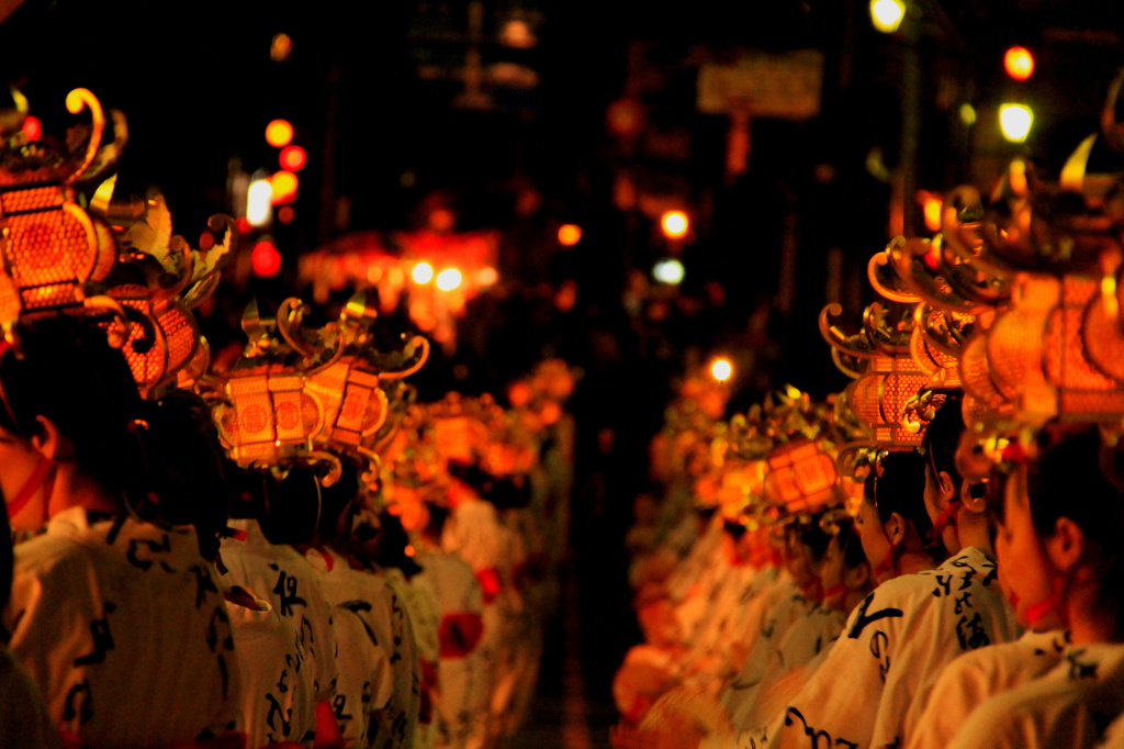 山鹿の祭り