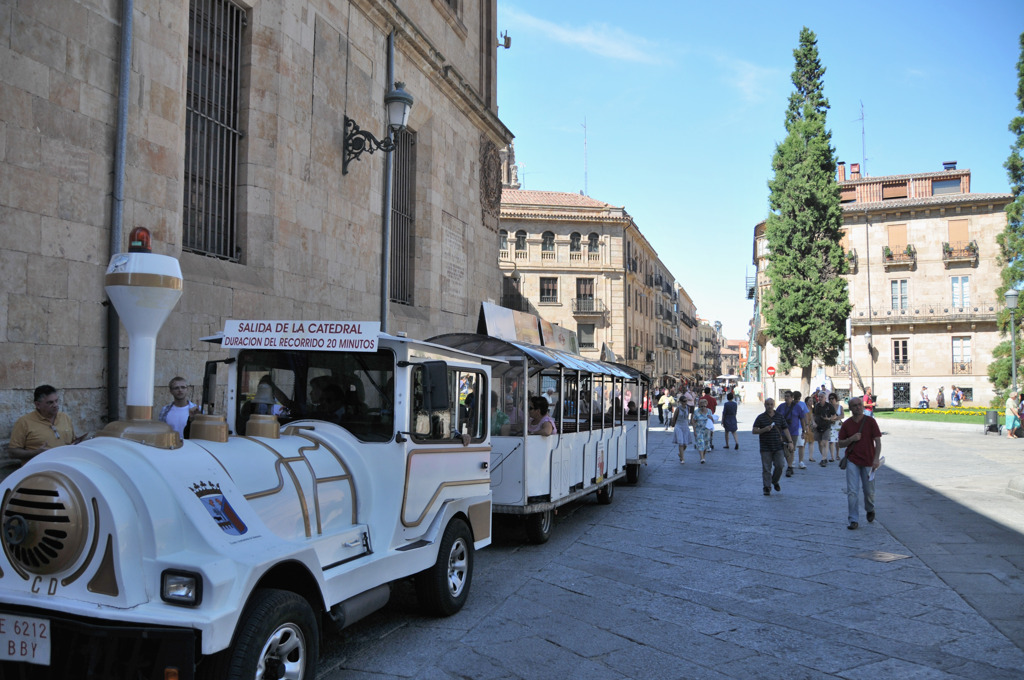 Salamanca_Chiquitren_観光バス