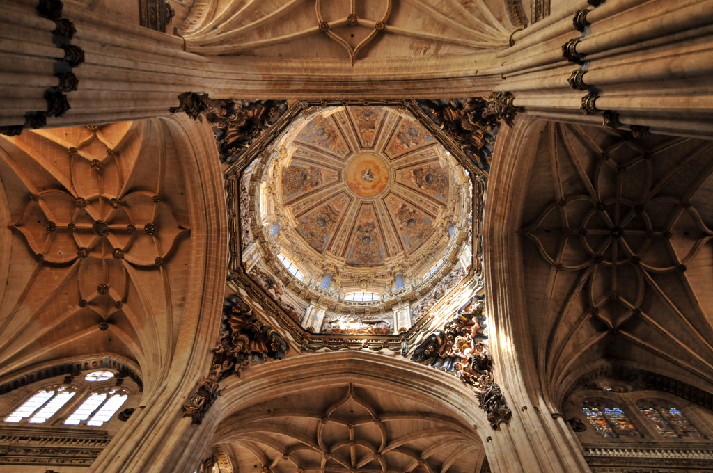 Salamanca_Catedral Nueva_ファサード