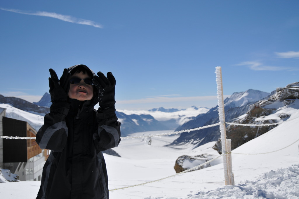 Jungfraujoch_展望台１