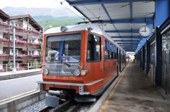 Zermatt_登山列車