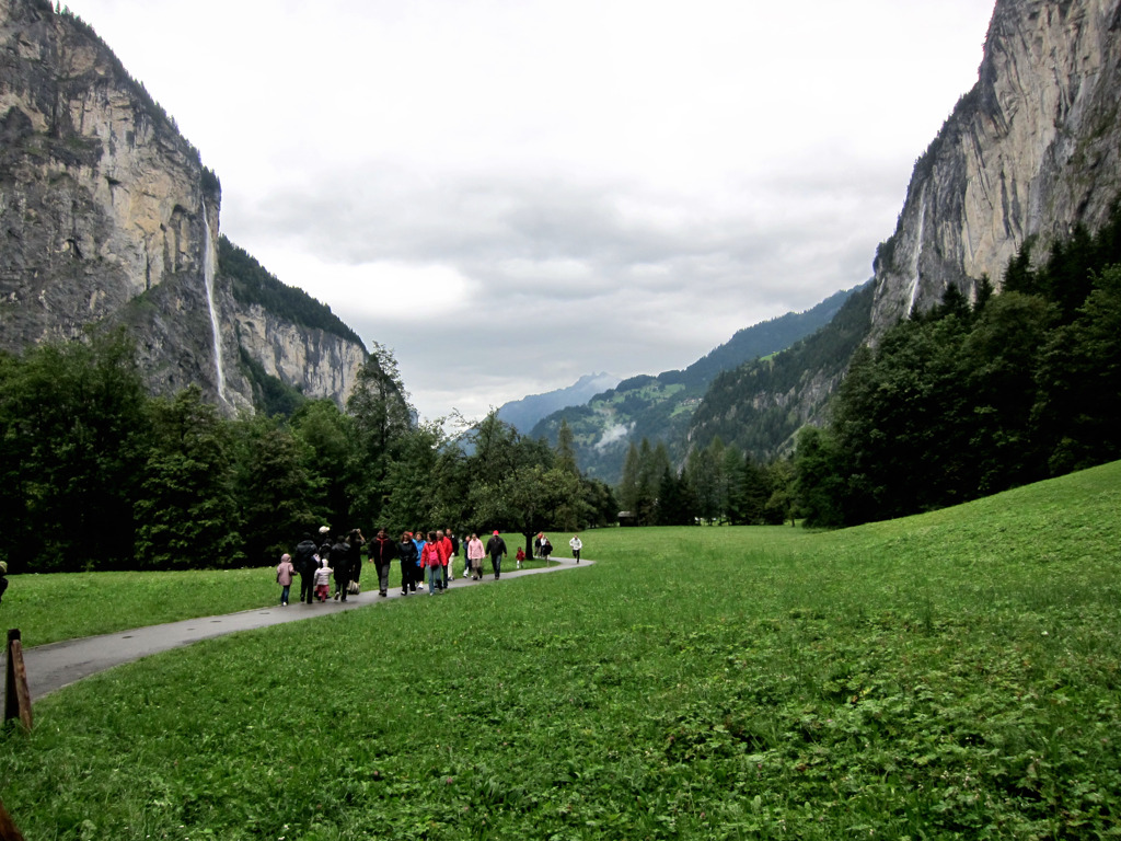 Trummelbach Gletscherwasserfalle