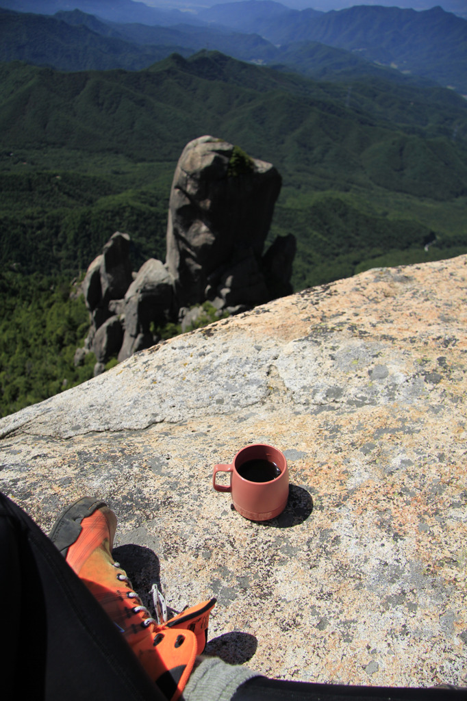 てっぺんでひといき @ 瑞牆山