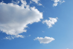白い雲