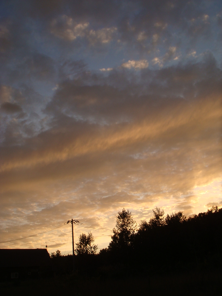 輝く空