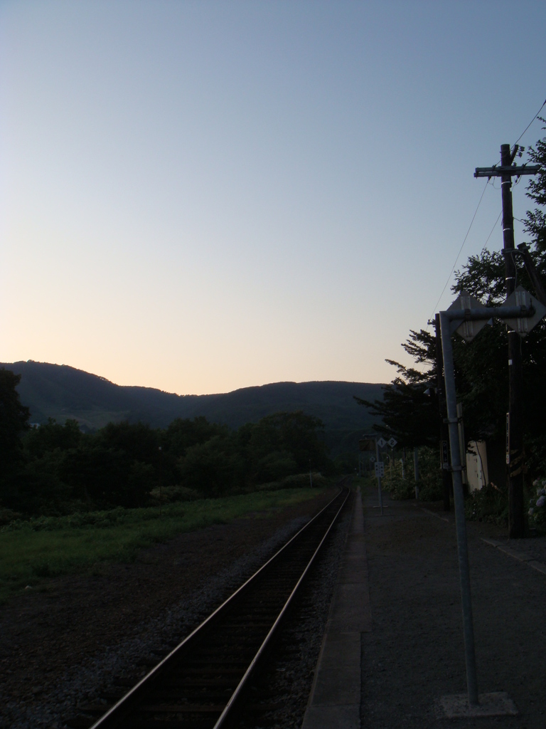 通いなれた駅