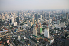 Baiyoke Tower にて