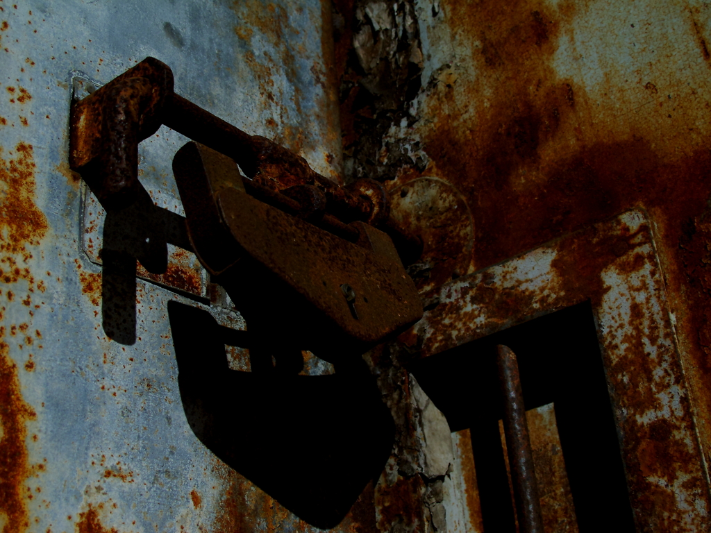 old padlock