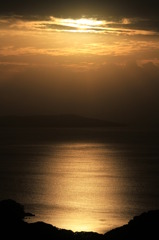 夕暮れ