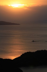 夕暮れ