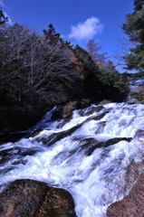 龍頭の滝上流