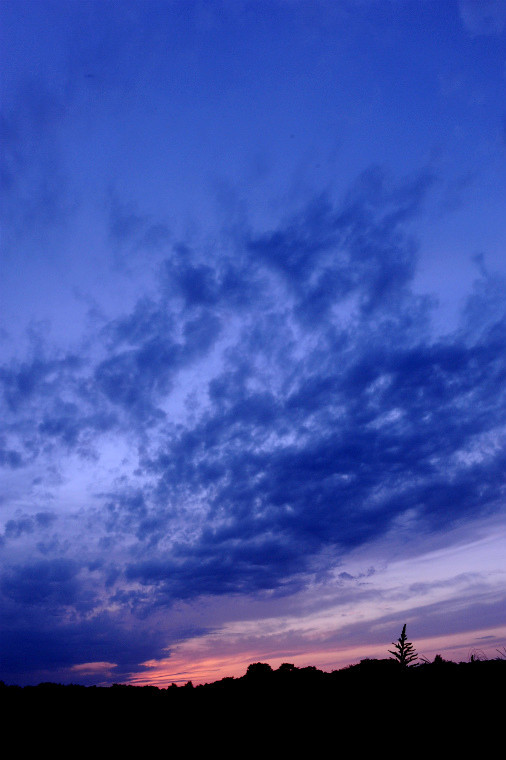 安田の夕焼け