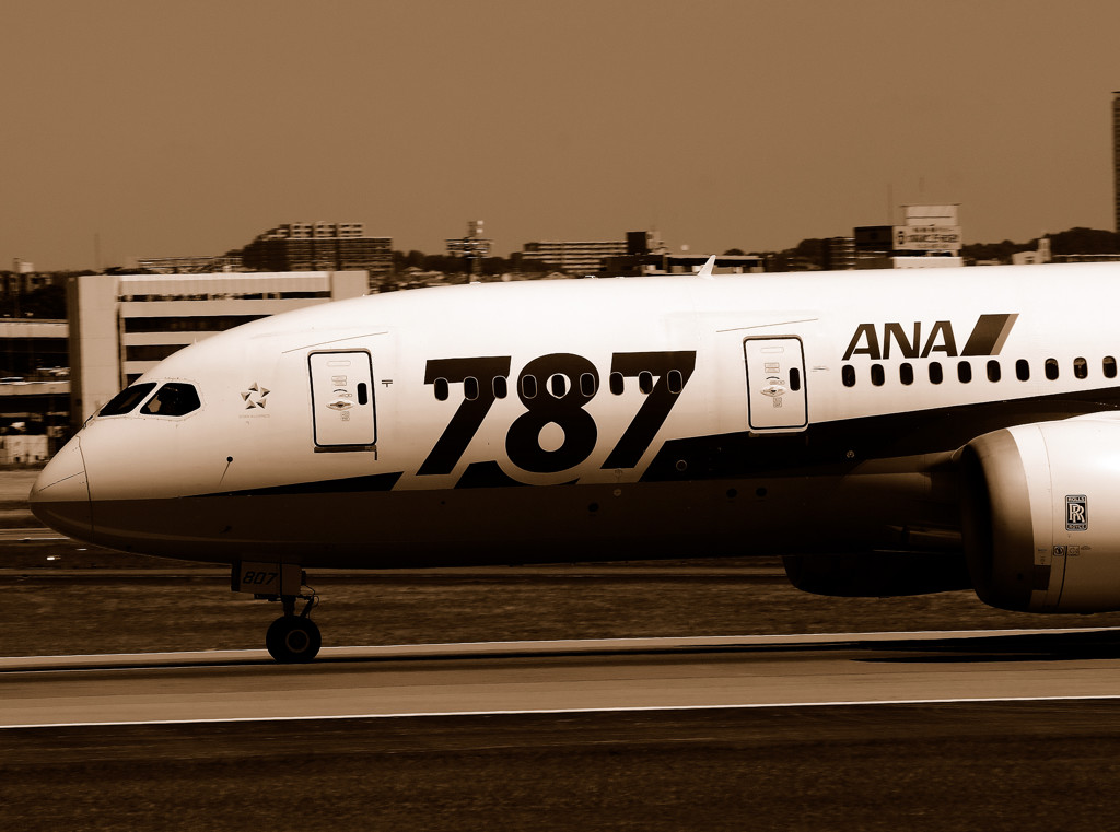 Boeing 787　Take OFF