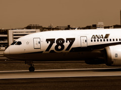 Boeing 787　Take OFF