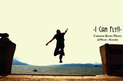 i can fly!!