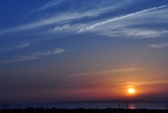 有磯海夕陽