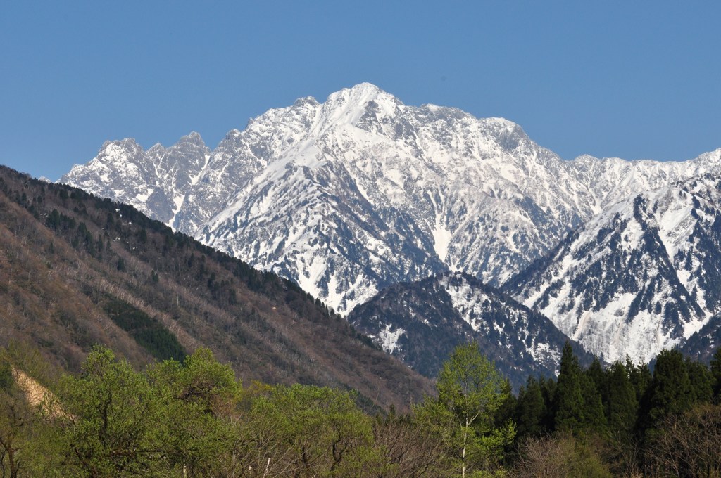 早春の剱岳