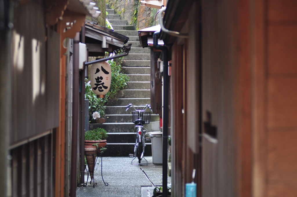 あかり坂　主計町