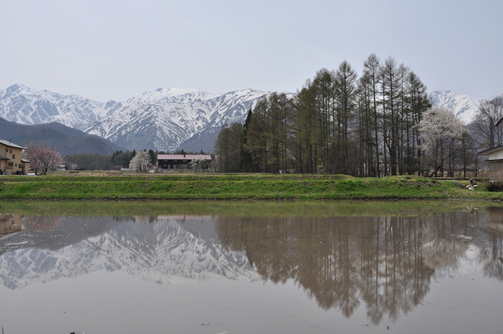 唐松岳遠景