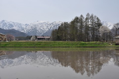 唐松岳遠景