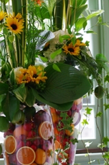 fruity vase