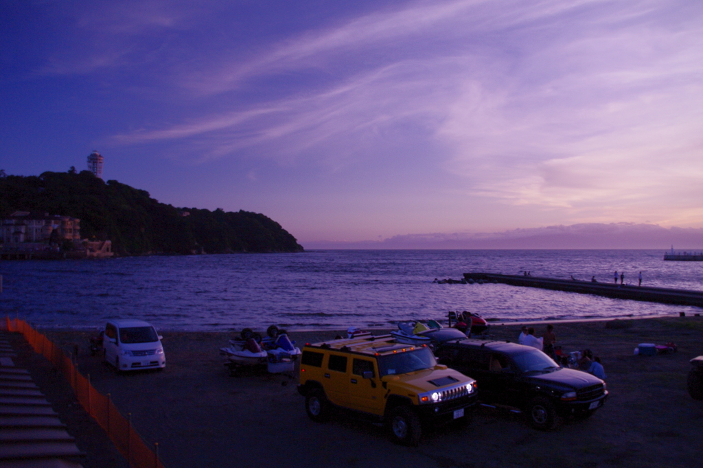 westside beach of enoshima