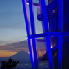 enosima lighthouse with Mt.Fuji