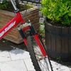 red bicycle