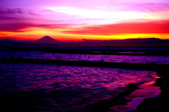 westside beach of enoshima / High Contra
