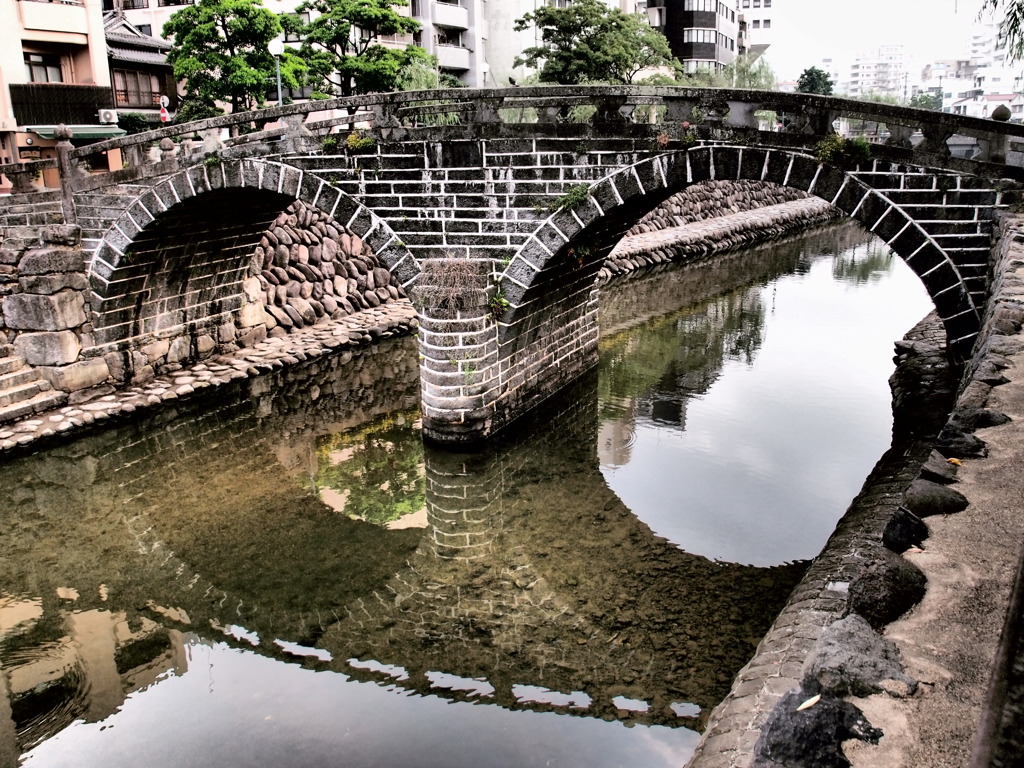 中島川の眼鏡橋
