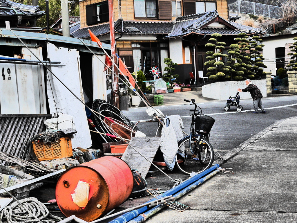 漁村の小景