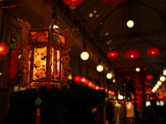 春節の夜