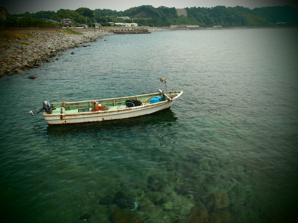 唐比の海