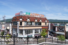 軽井沢駅前のチャリ屋