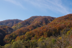 漆沢ダム　その辺の山々