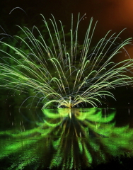 水中花火