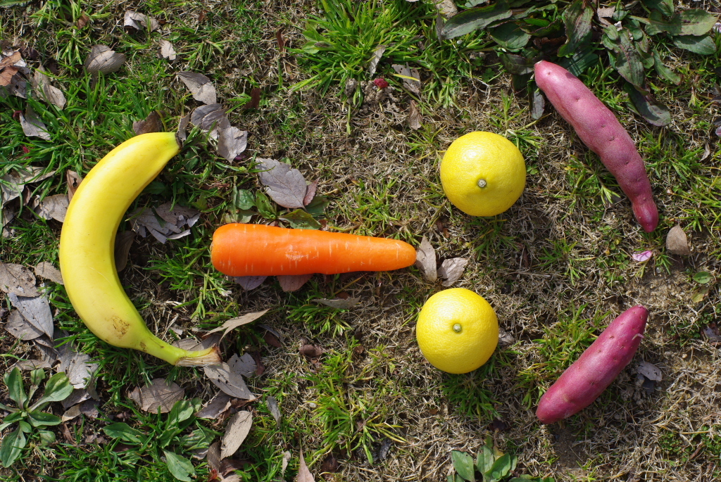 Vegetable smile