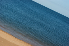 白子の海。
